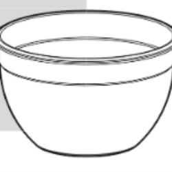 1 1/2 Pint Basin - B